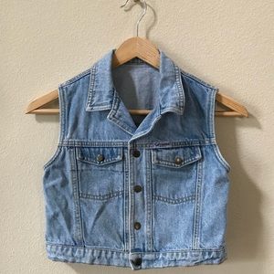 Vintage Guess girls denim vest